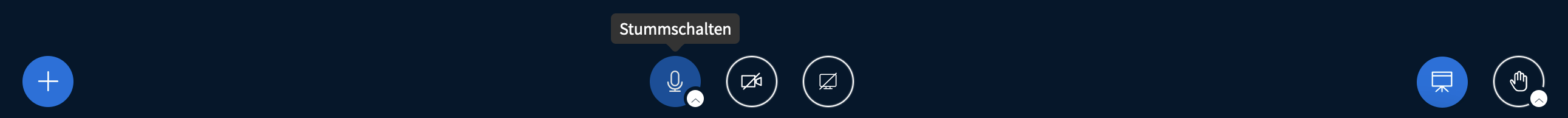 BigBlueButton Toolbar Symbol Mikrofon